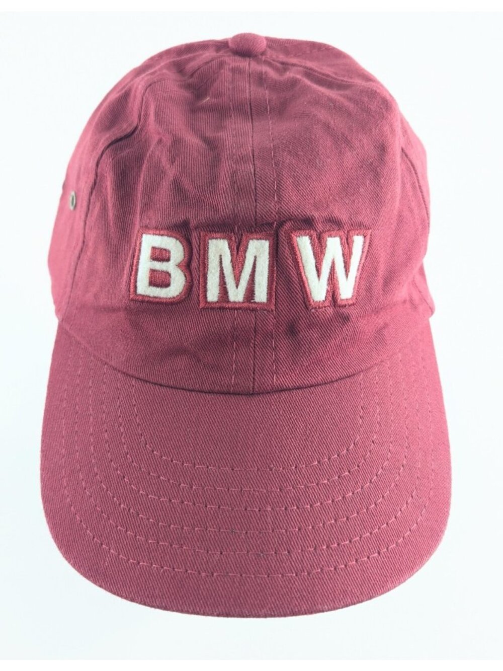 BMW Future Driver Youth Hat Vintage Red Adjustable Embroidered Cap - USA Made